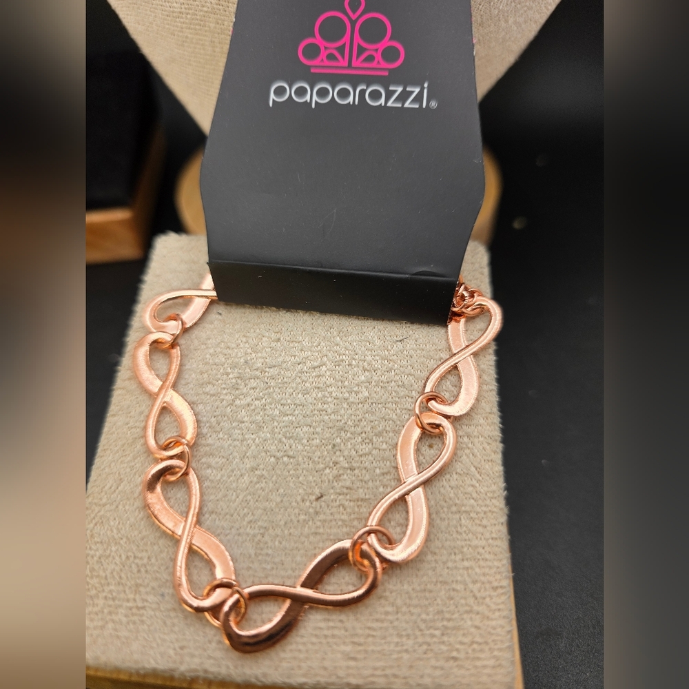 Paparazzi Copper Chain Bracelet (1050)